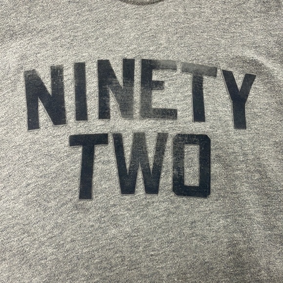 Free People Naomi Colorblock oversized Ninety Two Hooded Sweatshirt size large - Picture 4 of 10